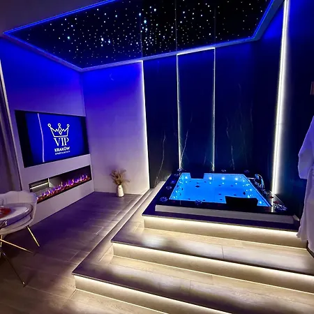 아파트 Starowislna Prestige Vip Jacuzzi 크라쿠프
